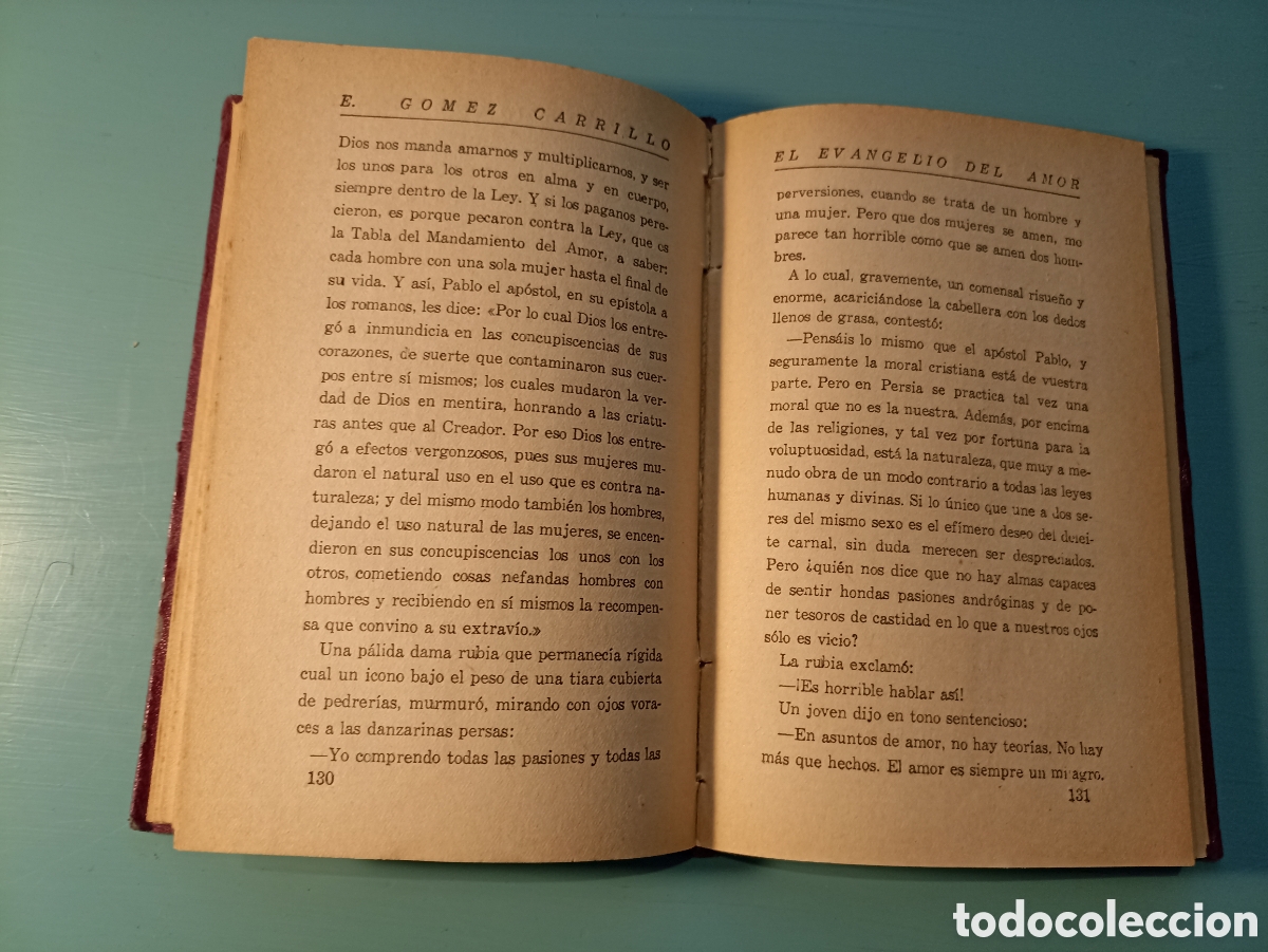 Libros antiguos: El evangelio del amor. E. Gomez Carrillo - Foto 5