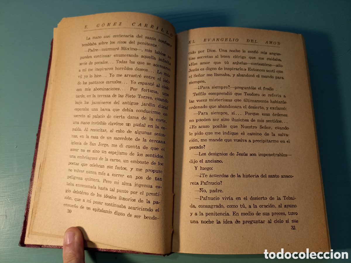 Libros antiguos: El evangelio del amor. E. Gomez Carrillo - Foto 6