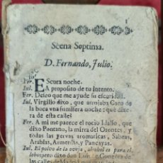 Libros antiguos: LA DOROTEA. FELIX LOPE DE VEGA CARPIO. IMPRENTA DE MELCHOR SANCHEZ. 1675.. Lote 365804436