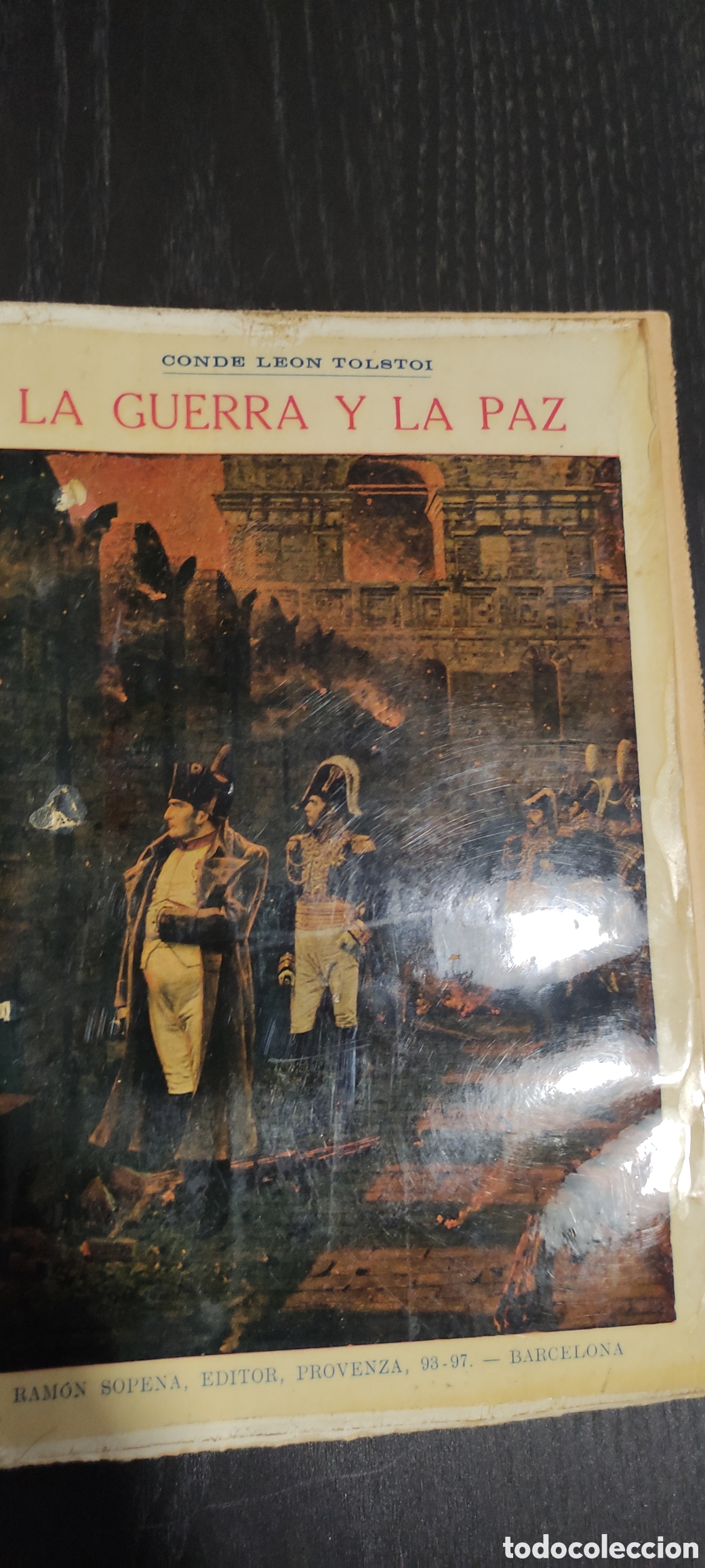 Libros antiguos: LA GUERRA Y LA PAZ - Foto 2