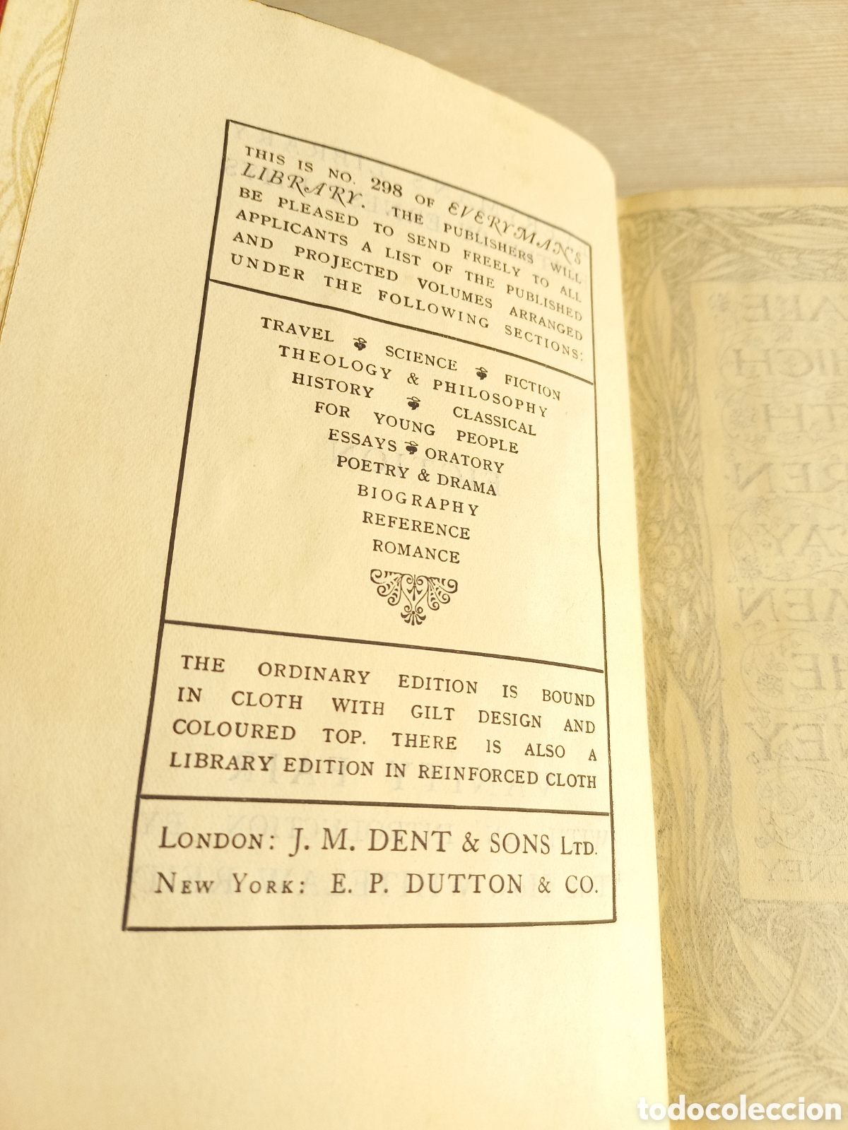 Libros antiguos: Vanity Fair. A novel without a Hero. William Makepeace Thackeray. Dent & Sons, 1925. Ingl&eacute;s - Foto 5