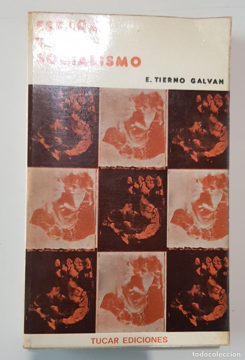 Libros antiguos: ESPA&Ntilde;A Y EL SOCIALISMO - TIERNO GALVAN, E. - Foto 1