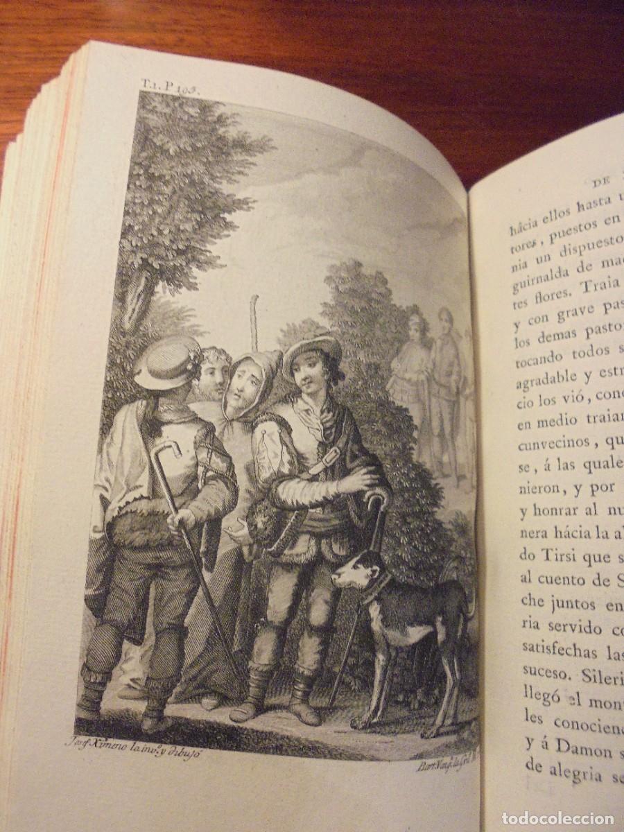 Libros antiguos: CERVANTES. LA GALATEA, SANCHA. 1784. 2 TOMOS - Foto 6