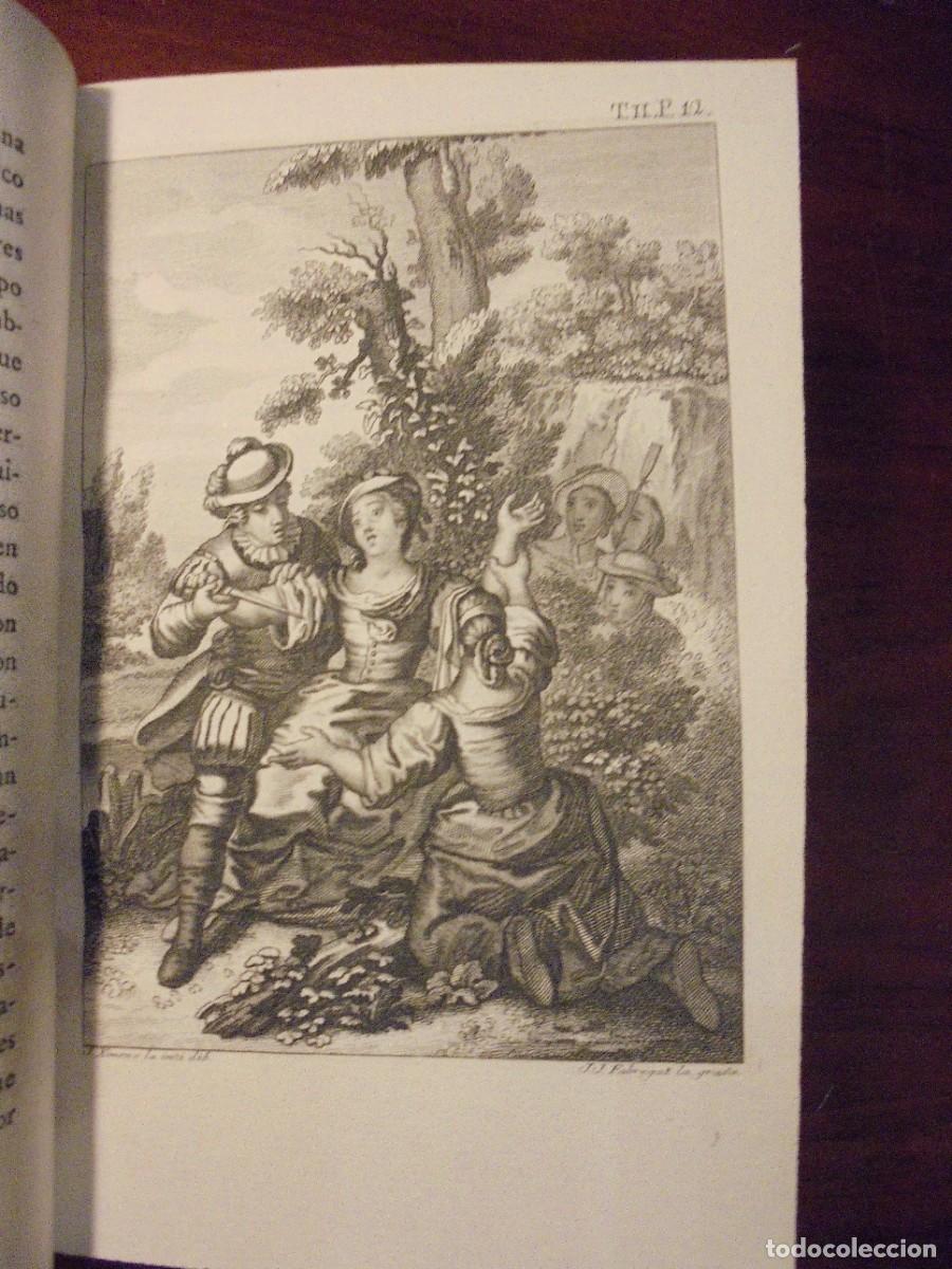 Libros antiguos: CERVANTES. LA GALATEA, SANCHA. 1784. 2 TOMOS - Foto 8