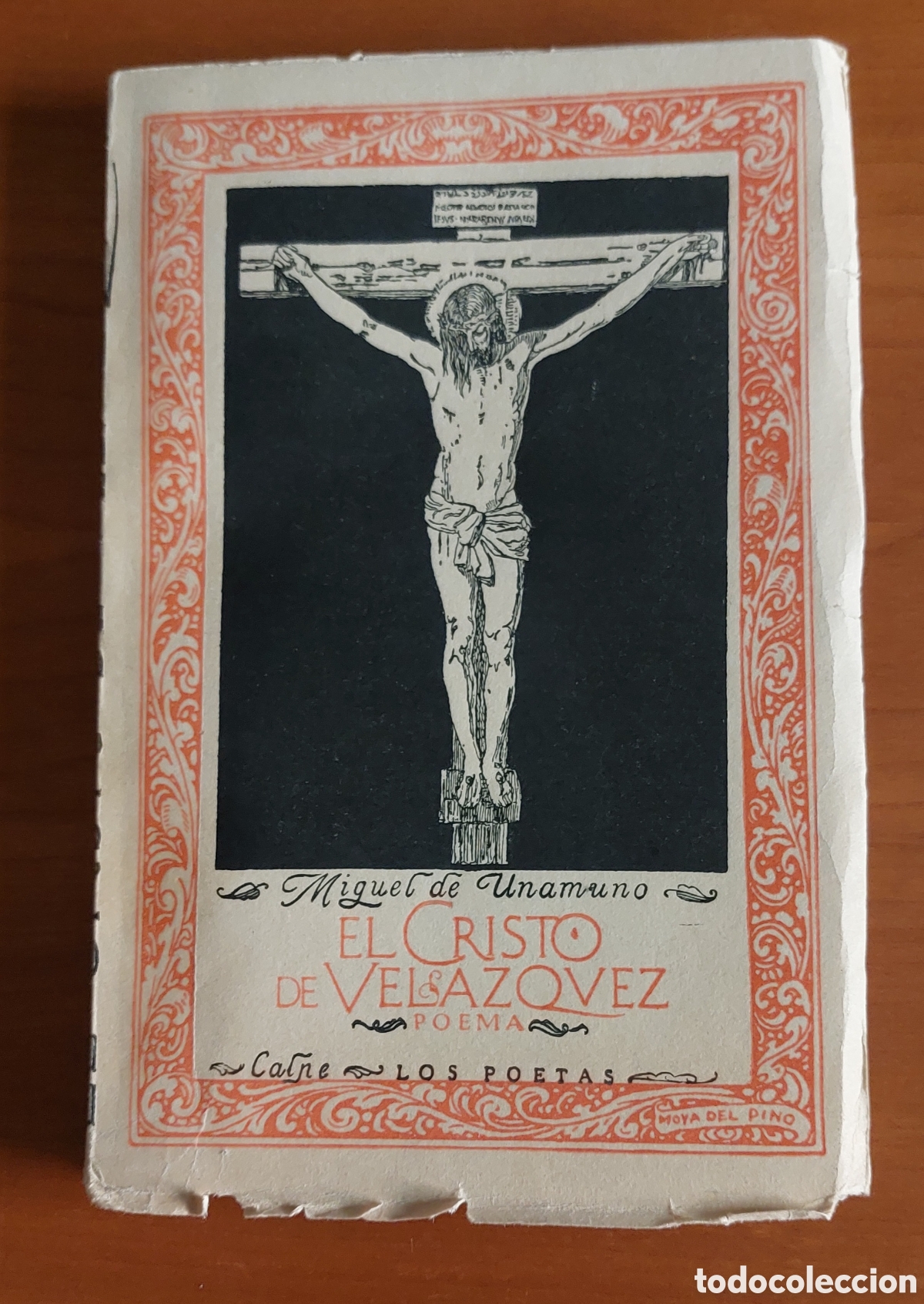 Libros antiguos: Unamuno El Cristo de Velazquez - Foto 1