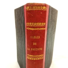 Libros antiguos: FABLES DE LA FONTAINE - SUIVIES DE PHILÉMON ET BAUCIS - PARÍS
