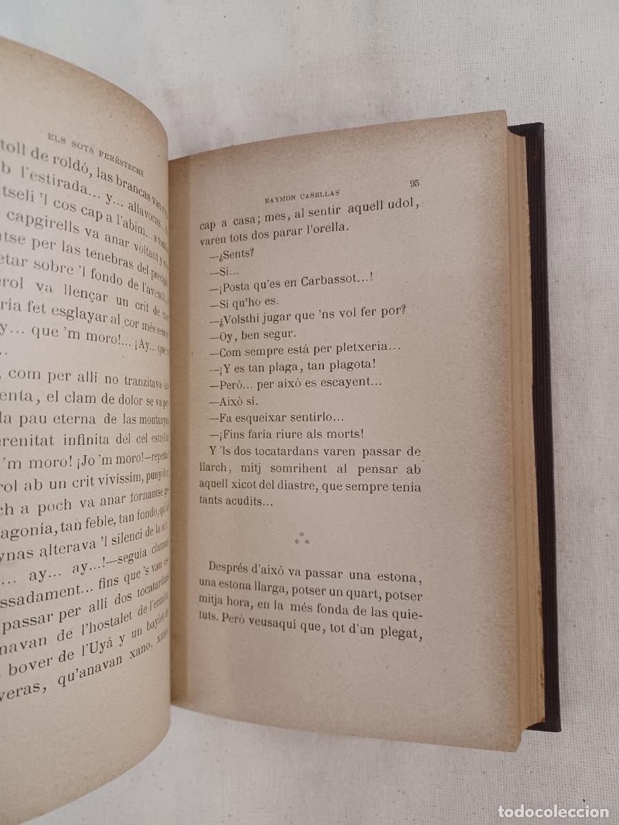 Libros antiguos: CASELLAS, RAYMON. ELS SOTS FER&Eacute;STECHS - Foto 5
