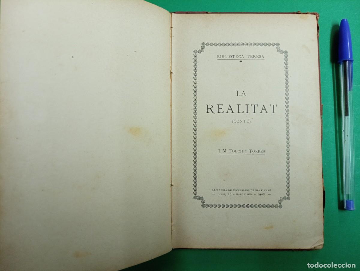 Libros antiguos: Antiguo libro CONTES de J.M. FOLCH Y TORRES 1907. - Foto 4