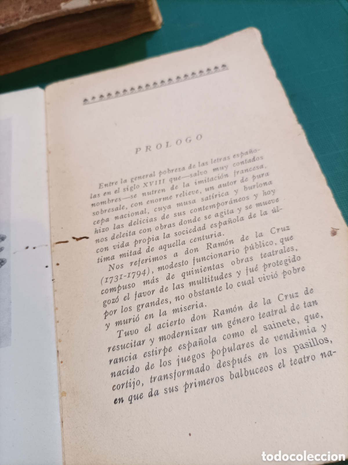 Libros antiguos: SAINETES .RAMON DE LA CRUZ - Foto 3