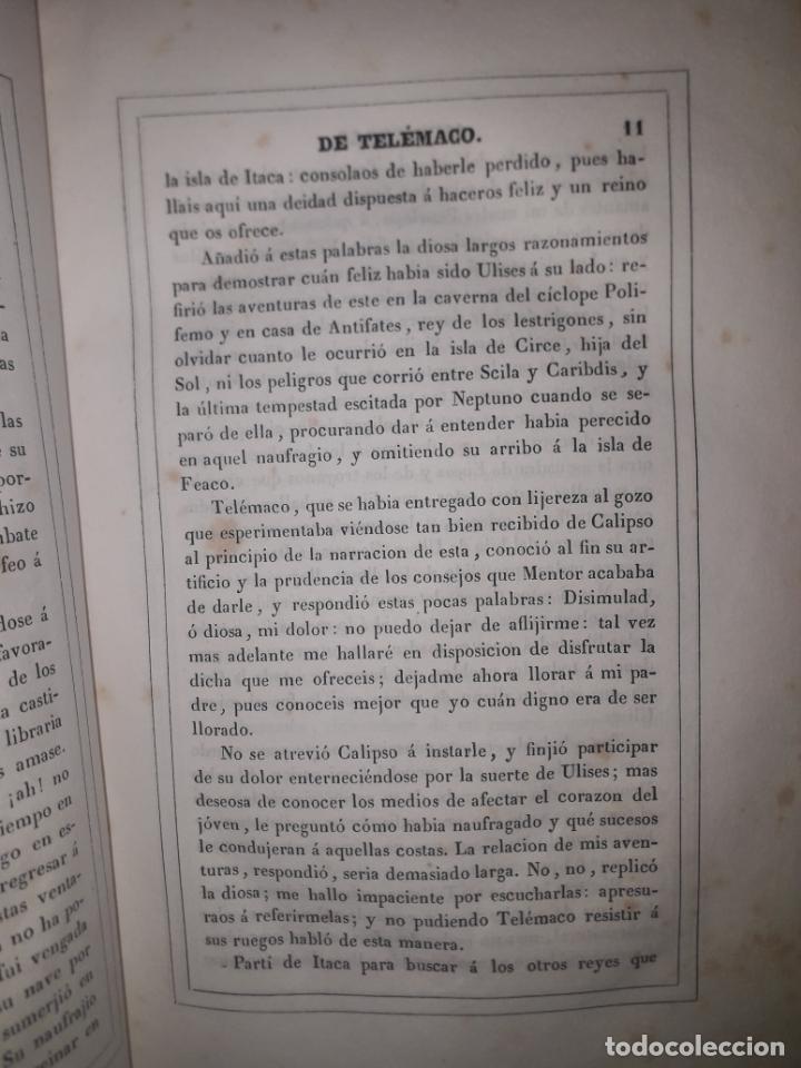 Libros antiguos: AVENTURAS DE TELEMACO A&Ntilde;O 1843 - Foto 6