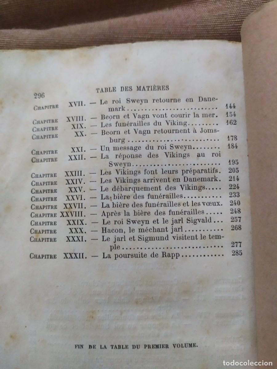 Libros antiguos: 1877. Les vikings de la Baltique. Dasent. - Foto 4