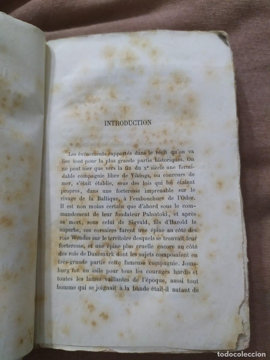 Libros antiguos: 1877. Les vikings de la Baltique. Dasent. - Foto 5