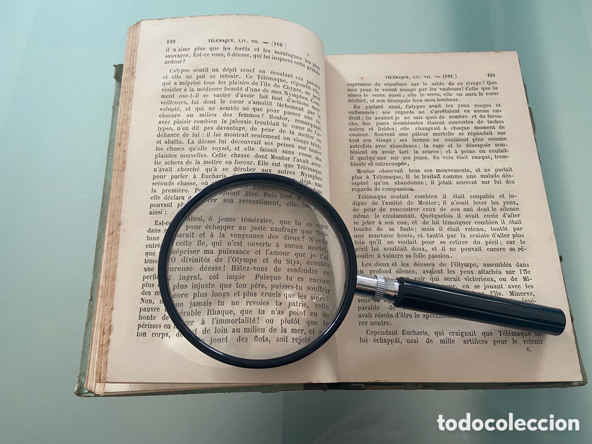 Libros antiguos: Les aventures de T&eacute;l&eacute;maque. 1886 - Foto 6