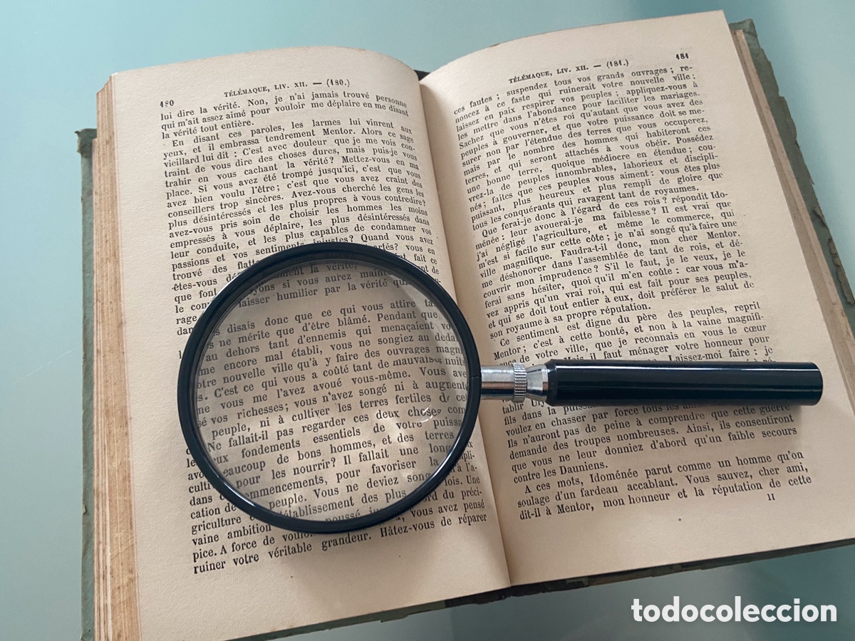 Libros antiguos: Les aventures de T&eacute;l&eacute;maque. 1886 - Foto 7