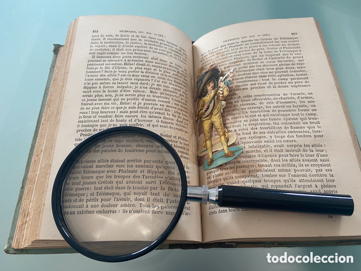 Libros antiguos: Les aventures de T&eacute;l&eacute;maque. 1886 - Foto 8