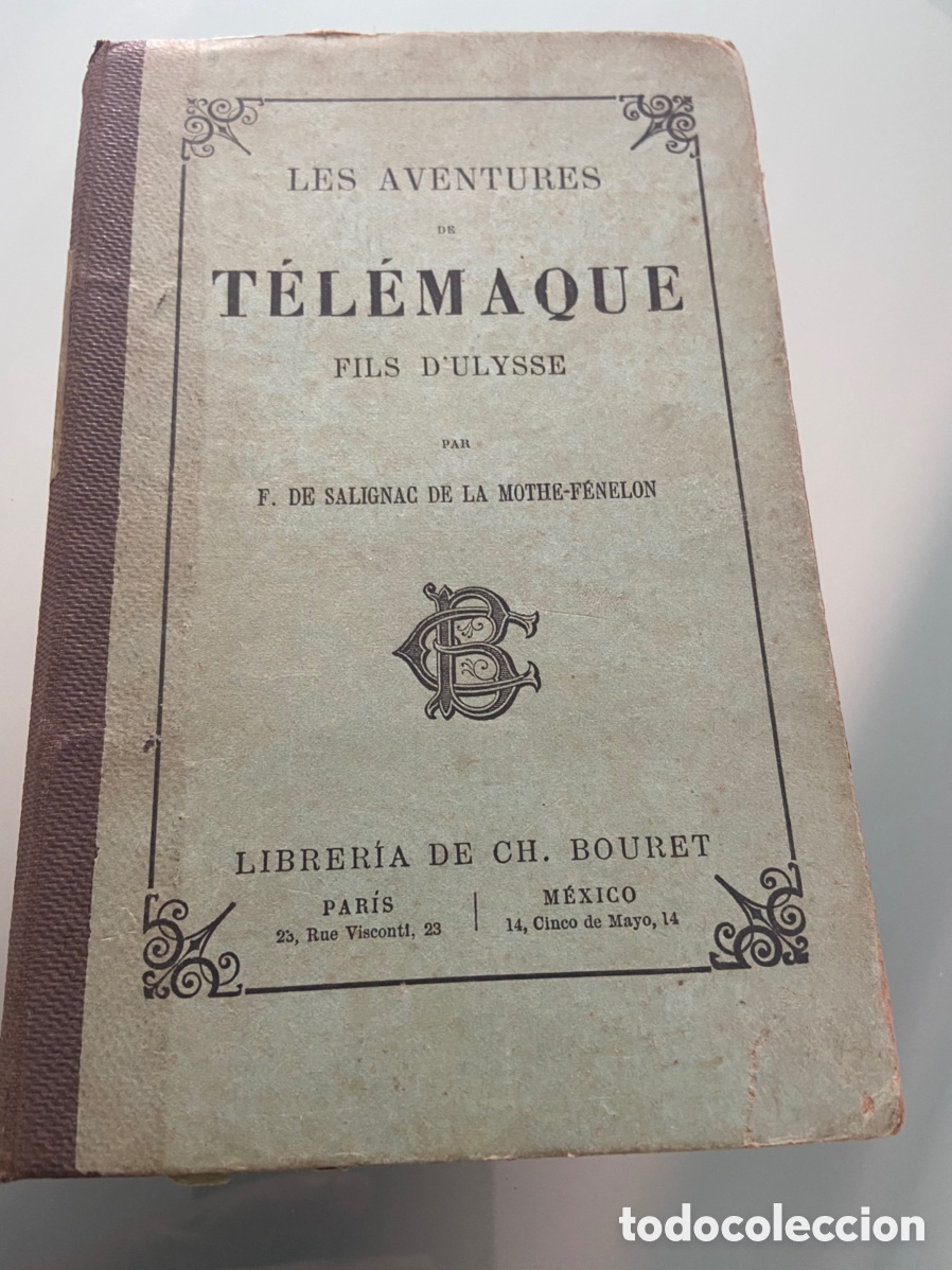 Libros antiguos: Les aventures de T&eacute;l&eacute;maque. 1886 - Foto 10