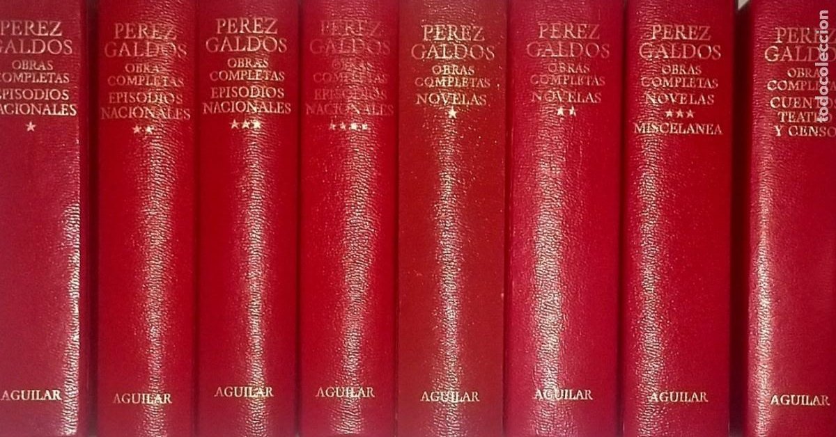 8 obras completas benito pérez galdos, episodio - Buy Antique books about  classical literature on todocoleccion