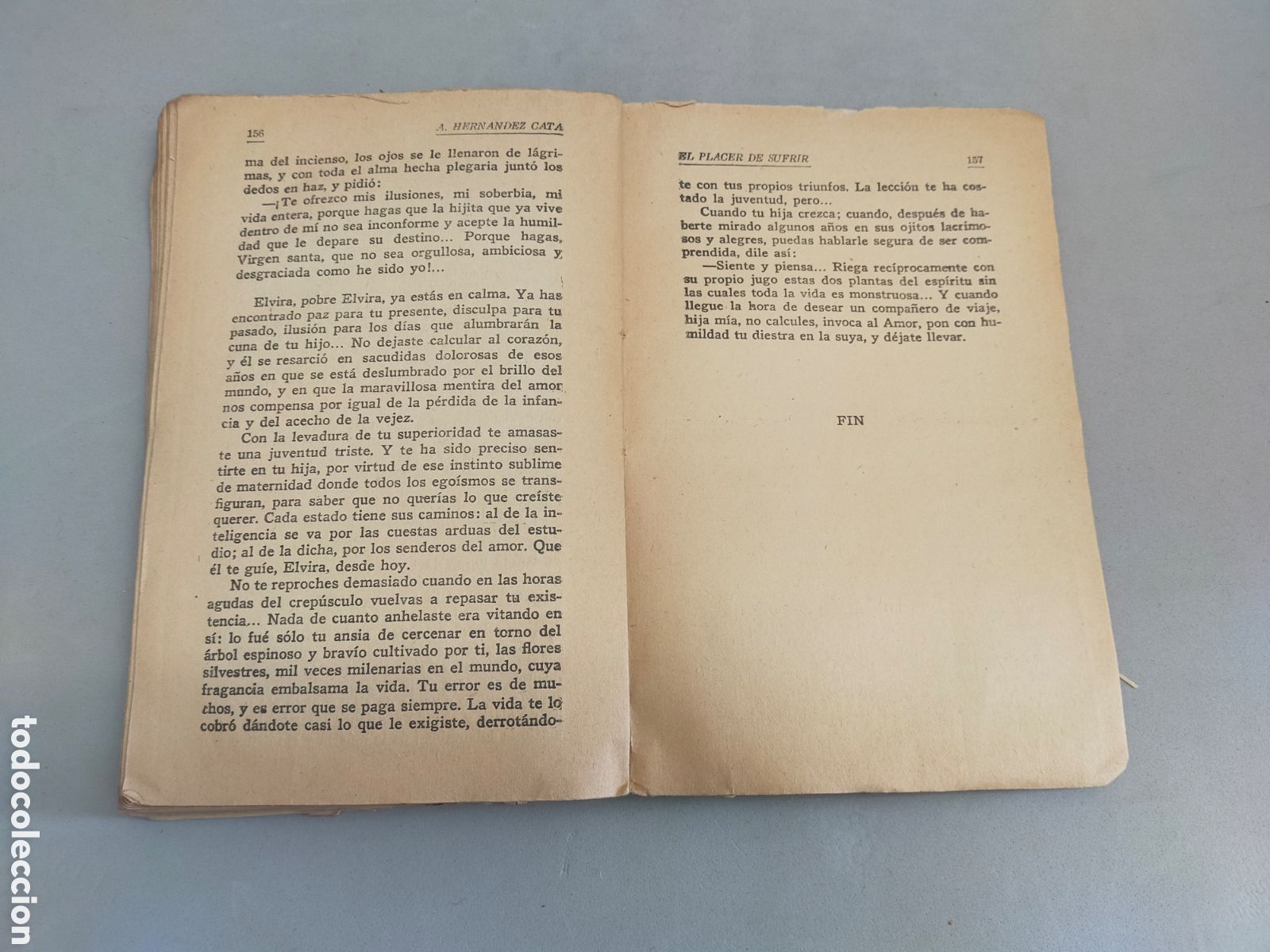 Libros antiguos: EL PLACER DE SUFRIR. A HERNANDEZ CAT&Aacute;. 1929 - Foto 9
