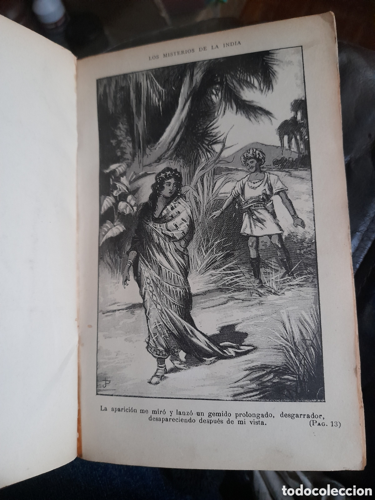 Libros antiguos: Los Misterios de la India, libro de 1911,Editorial Manucci - Foto 2