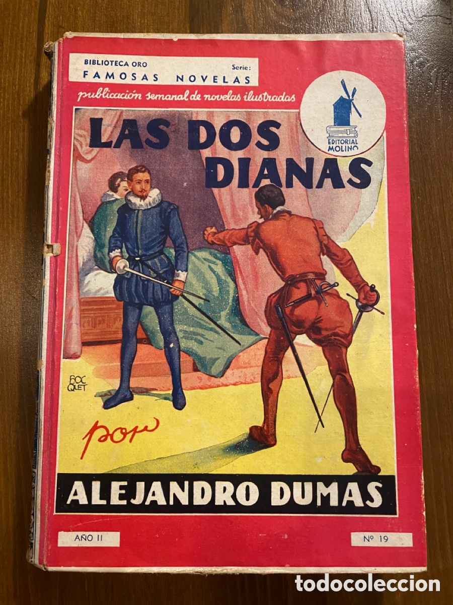 Libros antiguos: LAS DOS DIANAS 1939 ALEJANDRO DUMAS - Foto 1