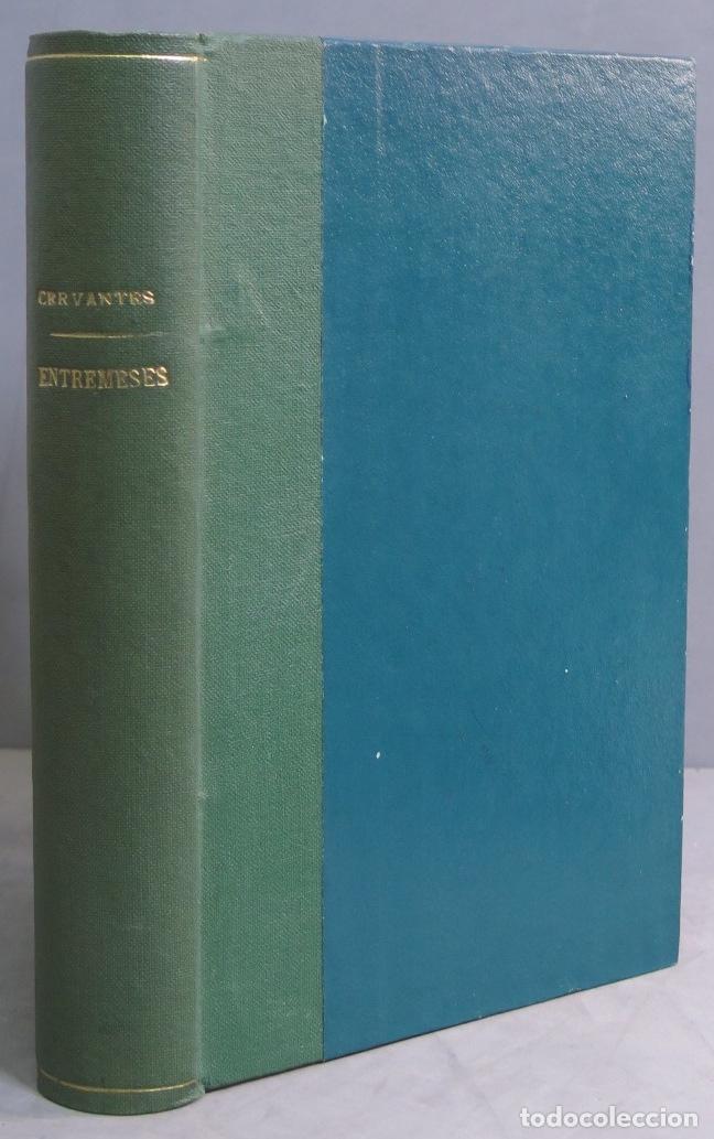 Libros antiguos: 1916.- Entremeses. Ejemplar numerado. CERVANTES - Foto 1