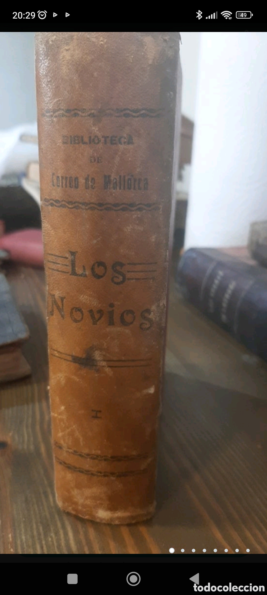 Libros antiguos: Los novios - Foto 1