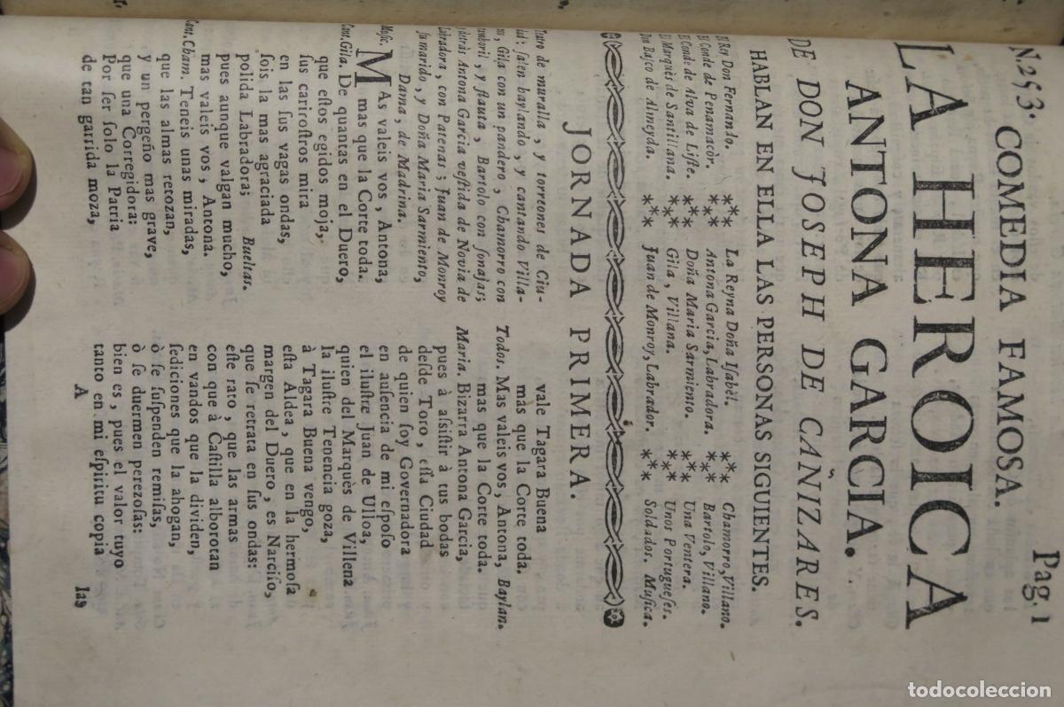 Libros antiguos: 12 COMEDIAS DE JOSEPH DE CA&Ntilde;IZARES - Foto 14