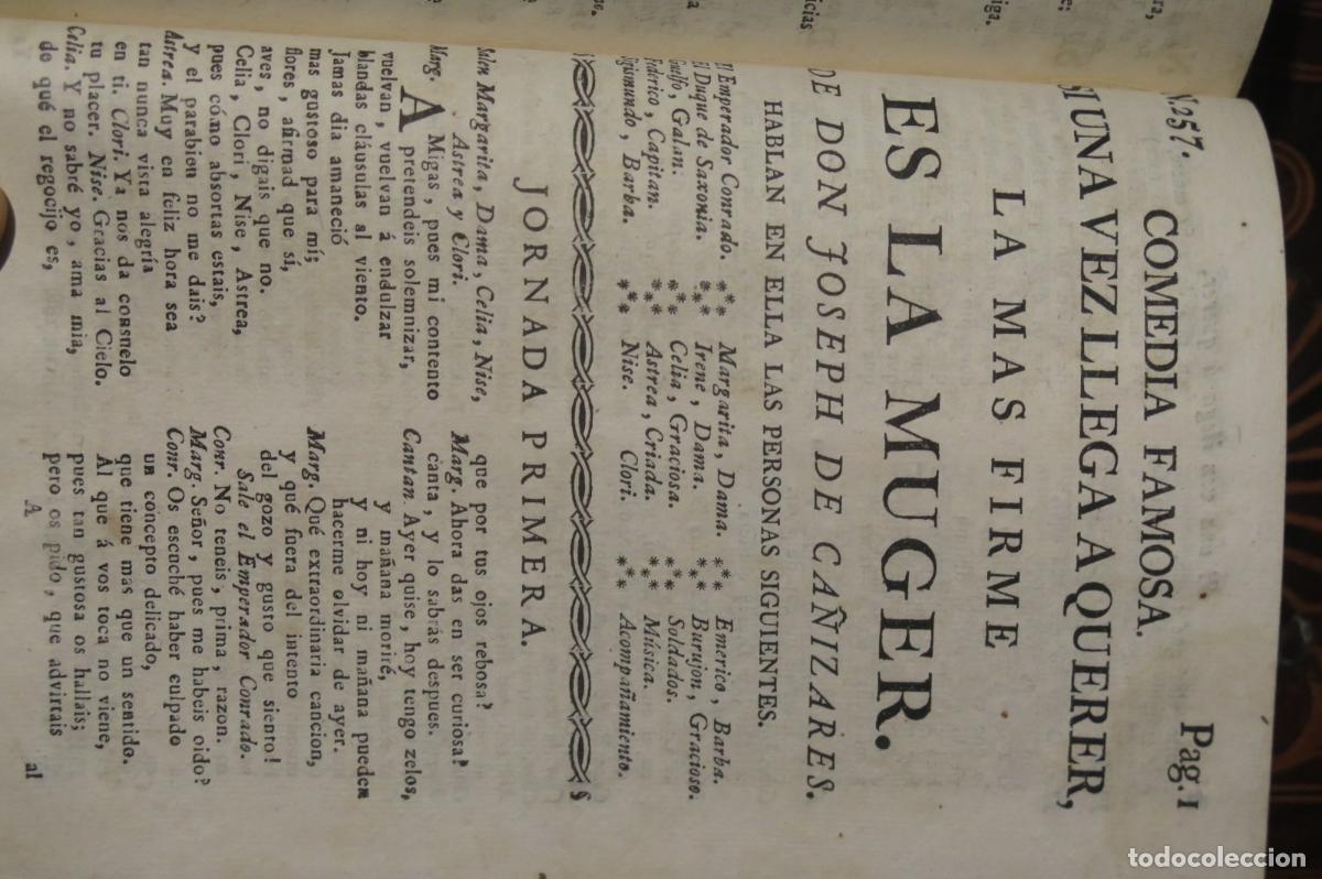 Libros antiguos: 12 COMEDIAS DE JOSEPH DE CA&Ntilde;IZARES - Foto 15