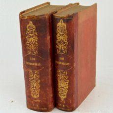 Libros antiguos: LOS MISERABLES, VICTOR HUGO, 1863, NEMESIO FERNÁNDEZ CUESTA, GASPAR Y ROIG EDITORES, MADRID.