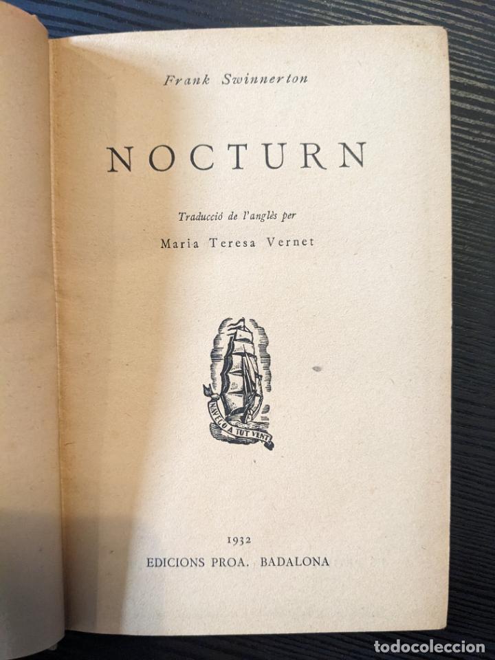 Libros antiguos: Nocturn - Frank Swinnerton - Foto 2