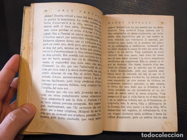 Libros antiguos: Manon Lescaut - Abat Pr&eacute;vost - Foto 3