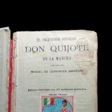 Libros antiguos: EL HIDALGO DON QUIJOTE DE LA MANCHA - CERVANTES - 1904