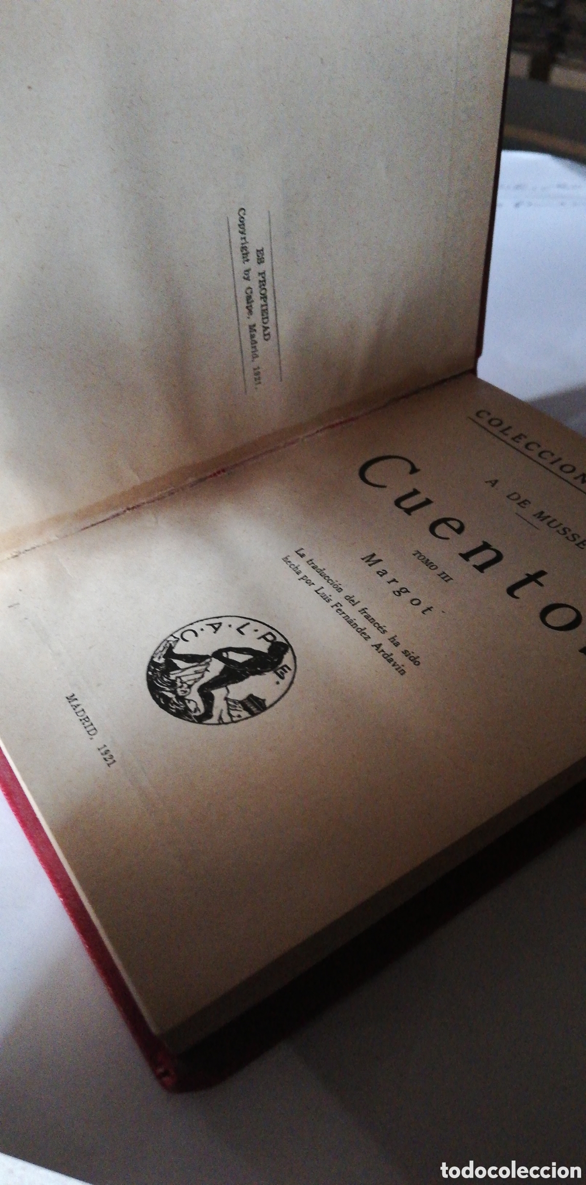 Libros antiguos: CUENTOS. DE MUSSET, A.. 1921 - Foto 4