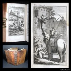 Libros antiguos: AÑO 1722 PRIMERA EDICIÓN DE LA CONTINUACIÓN DEL QUIJOTE DE CERVANTES MUY RARA 9 GRABADOS ANÓNIMO