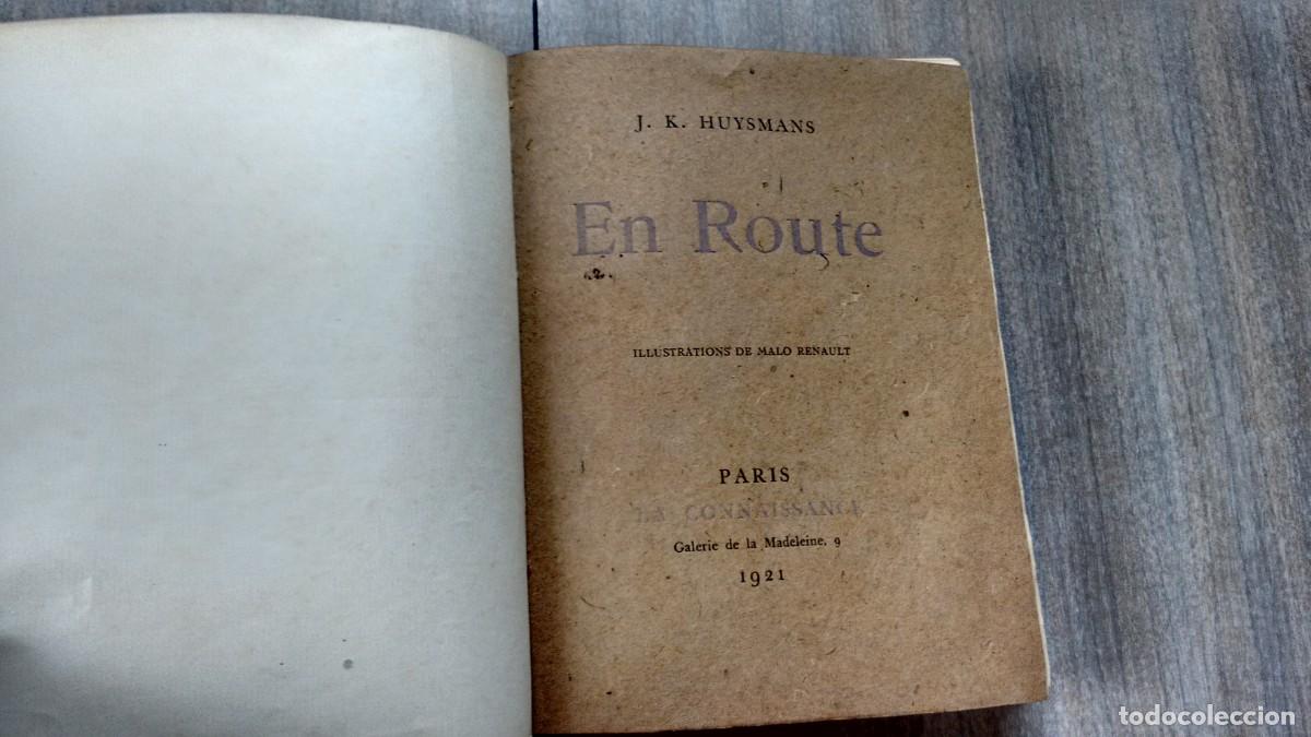Libros antiguos: J.K. HUYSMANS - EN ROUTE - Foto 3
