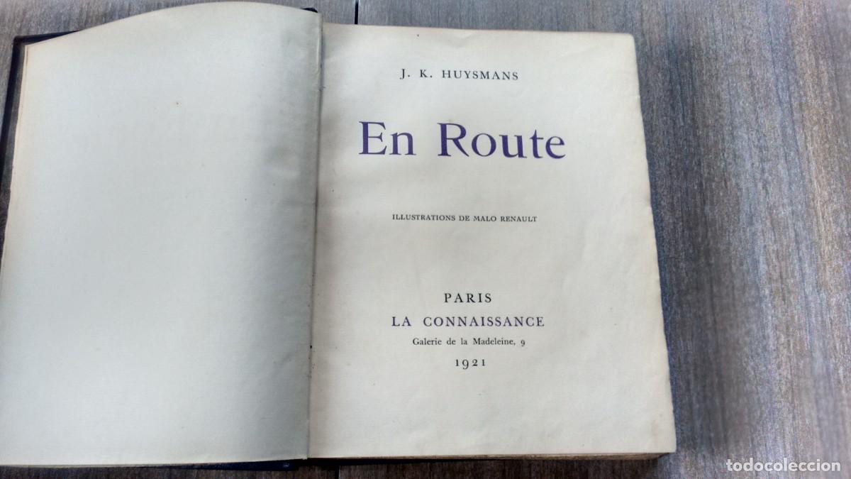Libros antiguos: J.K. HUYSMANS - EN ROUTE - Foto 4