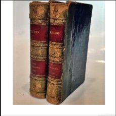Libros antiguos: AÑO 1857: 2 ELEGANTES LIBROS DE VÍCTOR HUGO DEL SIGLO XIX.. Lote 400346729
