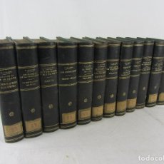 Libros antiguos: 12 TOMOS DE LA COLECCIÓN DE OBRAS DE B. PEREZ GALDÓS. EPISODIOS NACIONALES, 1907-1925. Lote 400882074