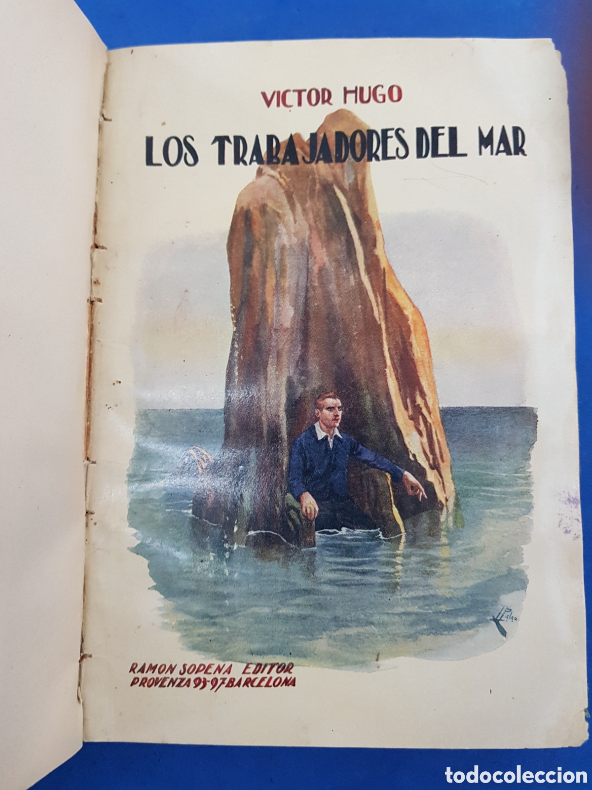 Libros antiguos: Vicror Hugo ,Obras completas , Sopena ,1931 - Foto 2