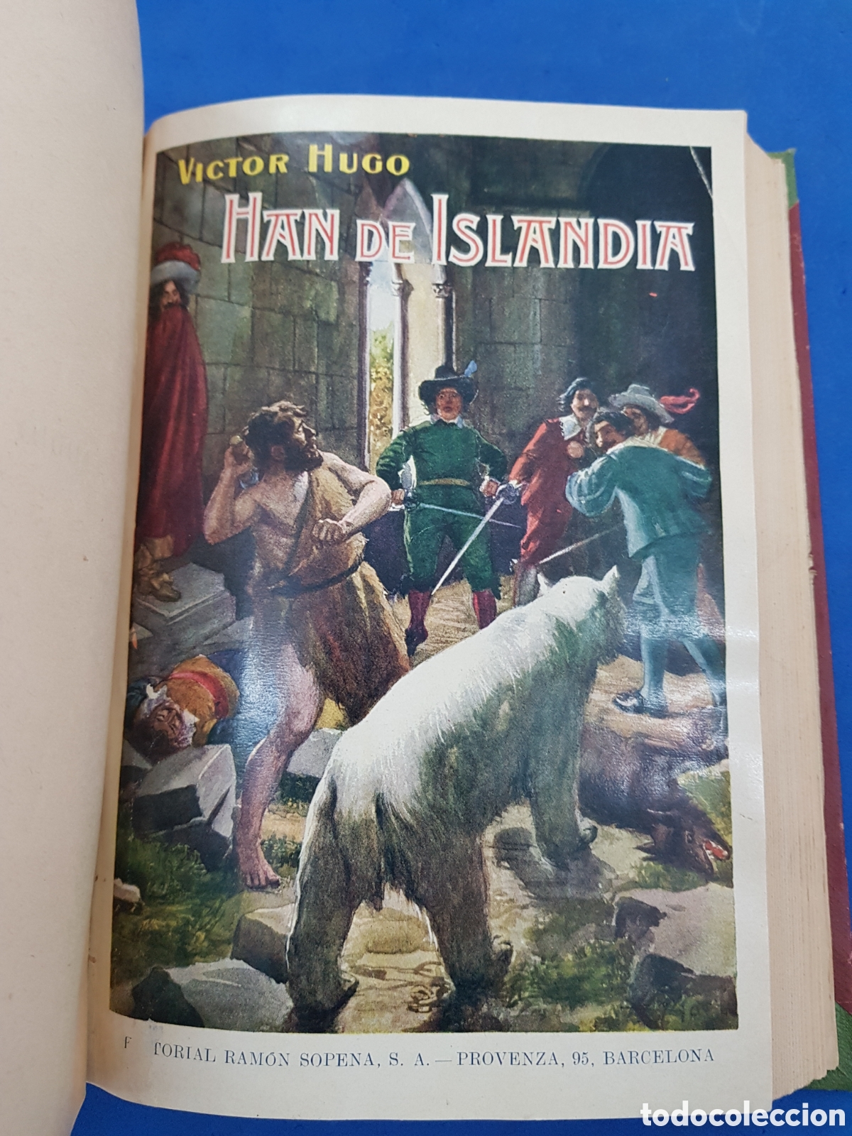 Libros antiguos: Vicror Hugo ,Obras completas , Sopena ,1931 - Foto 3