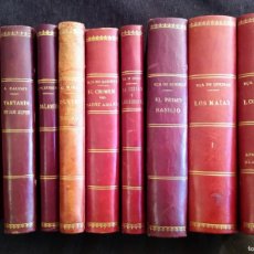 Libros antiguos: EDITORIAL MAUCCI C. 1903-25 10 OBRAS EN 9 TOMOS. Lote 401564844