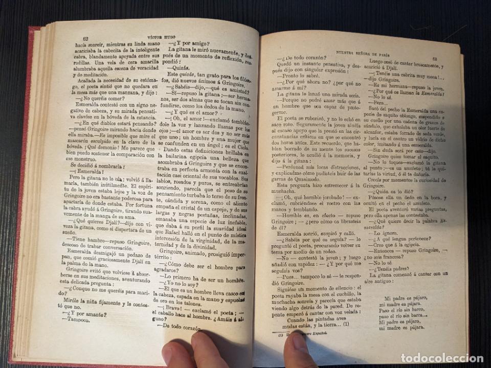Libros antiguos: Nuestra se&ntilde;ora de Par&iacute;s - V&iacute;ctor Hugo - Foto 4