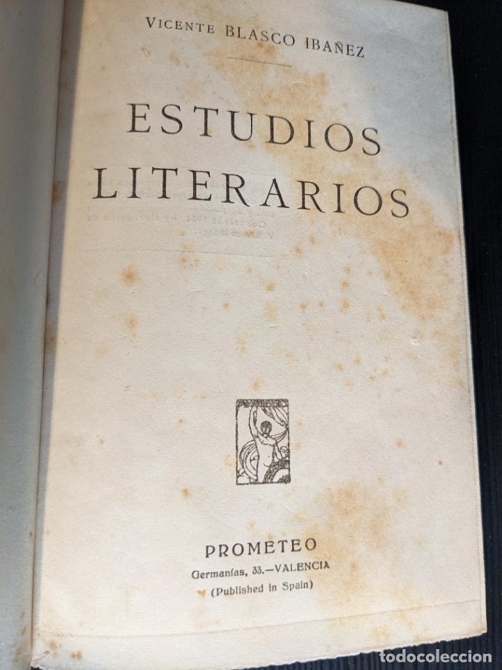 Libros antiguos: Estudios Literarios - Henri Barbusse - Foto 1