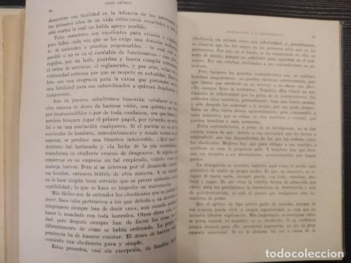Libros antiguos: Introducci&oacute;n a la caracterolog&iacute;a - Fritz K&uuml;nkel - Foto 2