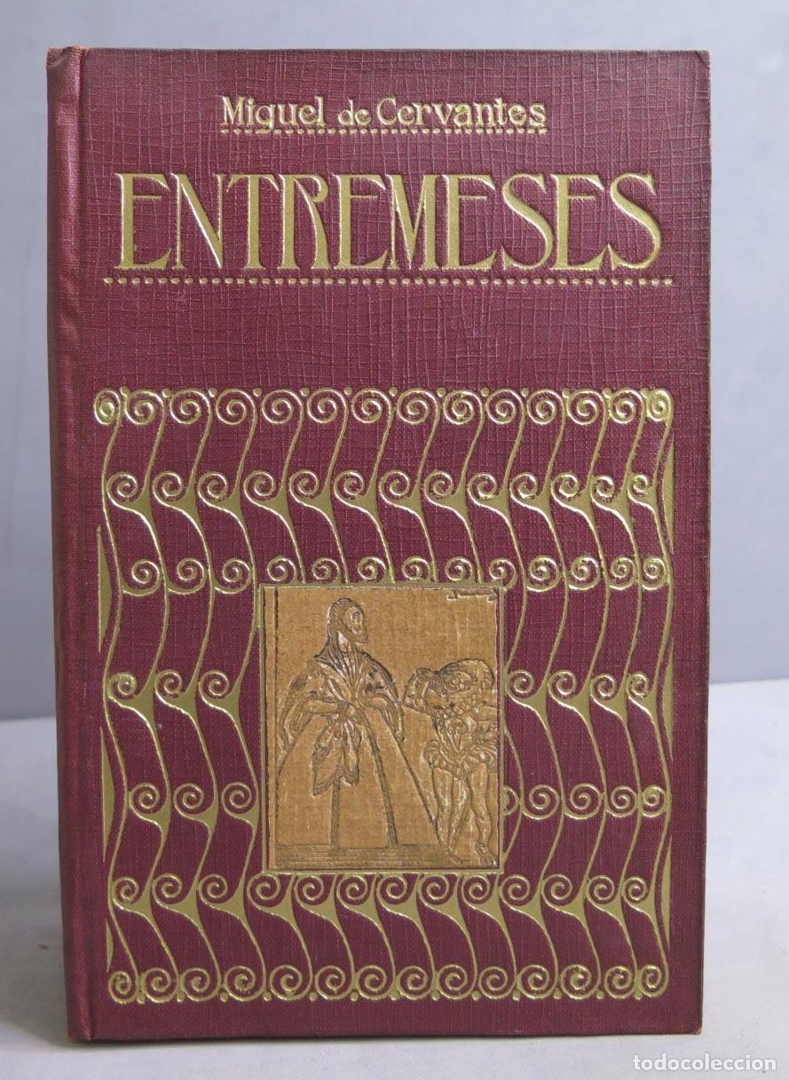 Libros antiguos: 1914. ENTREMESES. CERVANTES - Foto 1