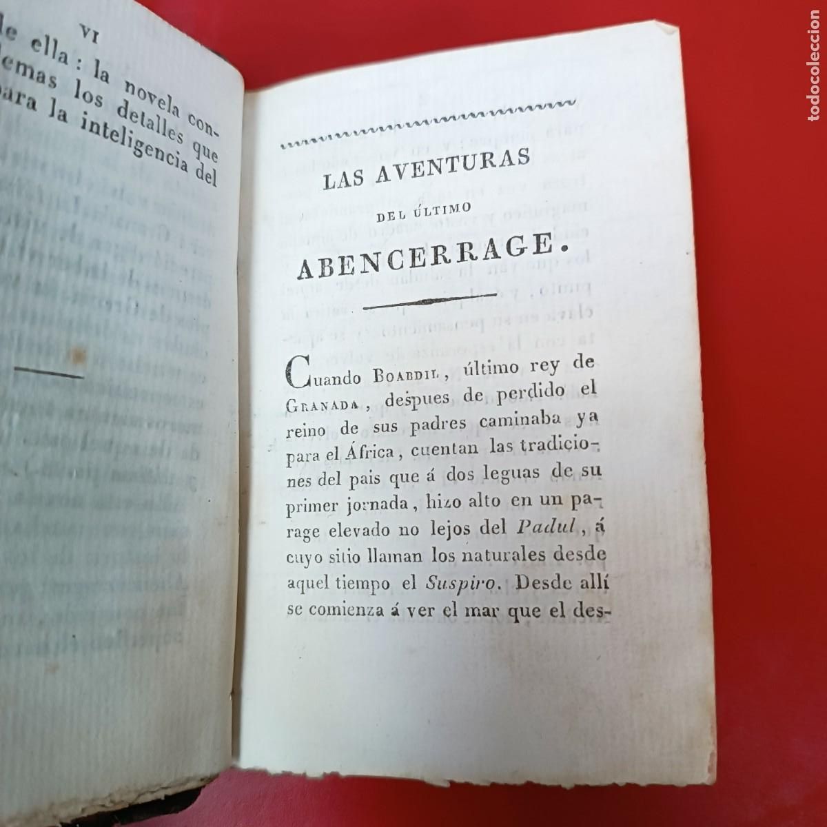 Libros antiguos: LAS AVENTURAS DEL ULTIMO ABENCERRAGE - LIBRO ANTIGUO - Foto 1