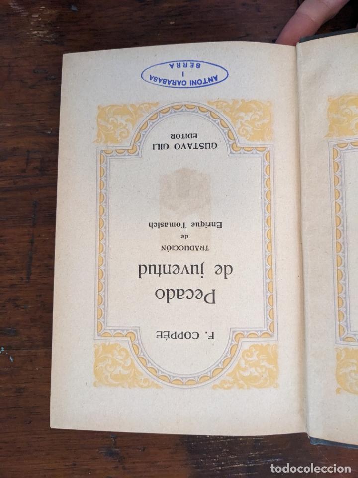 Libros antiguos: Pecado de Juventud - F. Copp&eacute;e - Foto 3