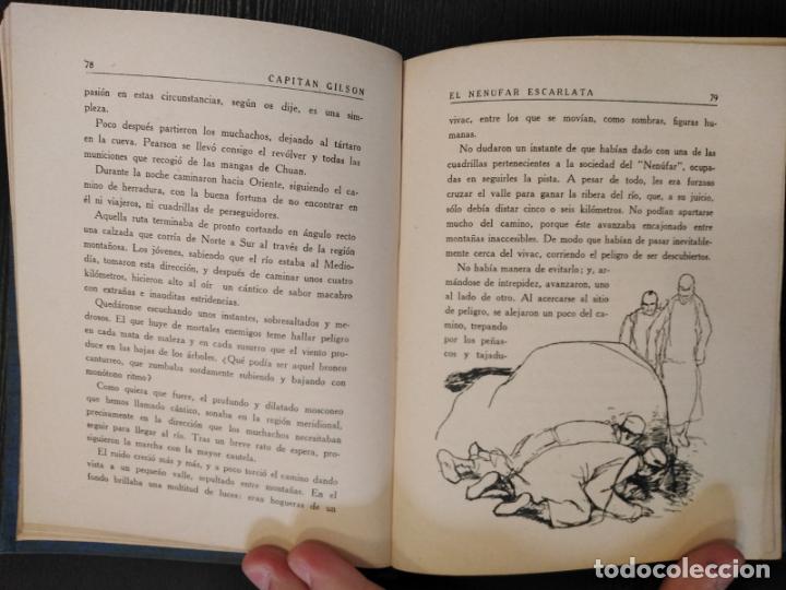 Libros antiguos: El nen&uacute;far escarlata - Capit&aacute;n Gibson - Foto 2