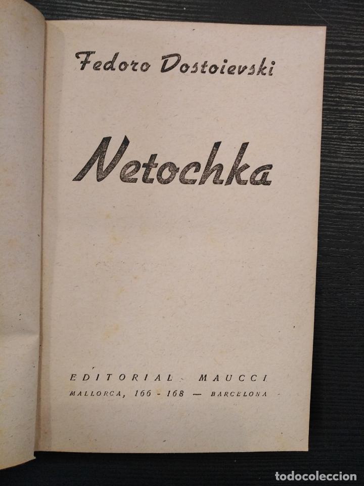 Libros antiguos: Netochka - Fedoro Dostoievski - Foto 1