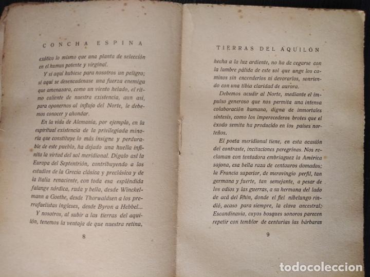 Libros antiguos: Tierras del Aquil&oacute;n - Concha Espina - Foto 3
